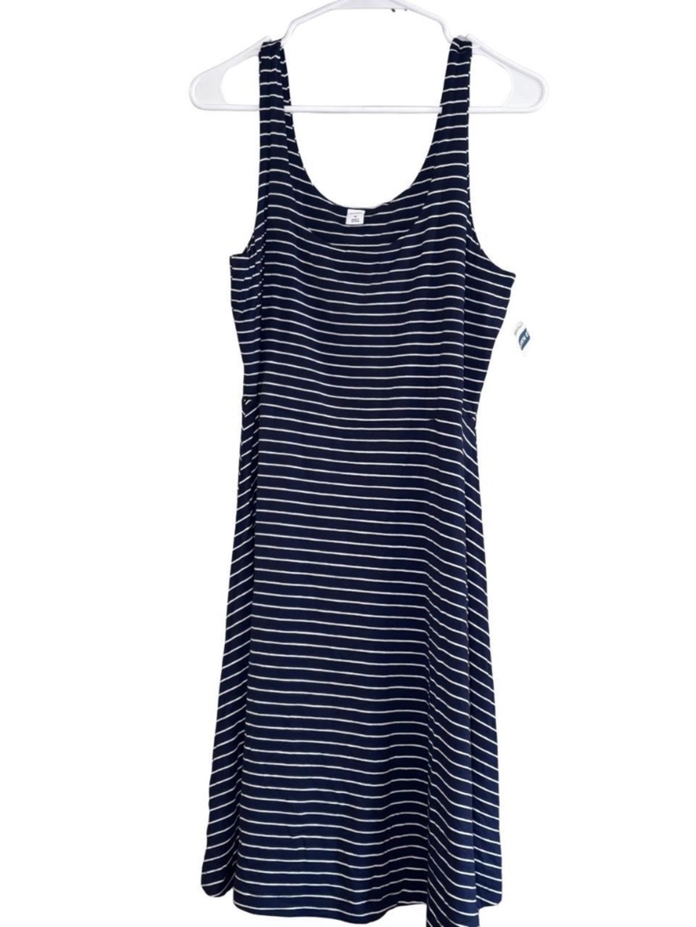 Old Navy Women's Navy and White Dress